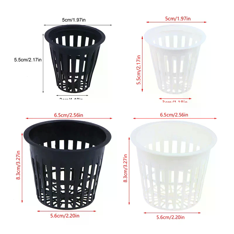 10個入り 2インチ 3インチ 蘭栽培用 水耕栽培カップ 植 - Net Pot 3 Inch のレビューと価格