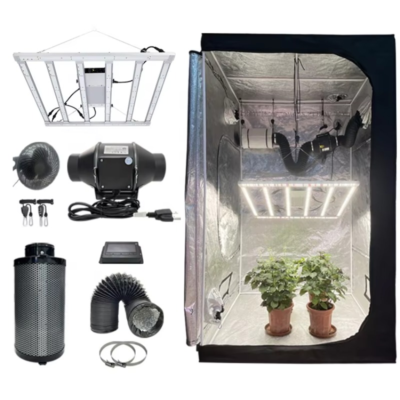 4x4栽培テントコンプリートキット 480W LM301H  - Grow Tent 4X4 のレビューと価格